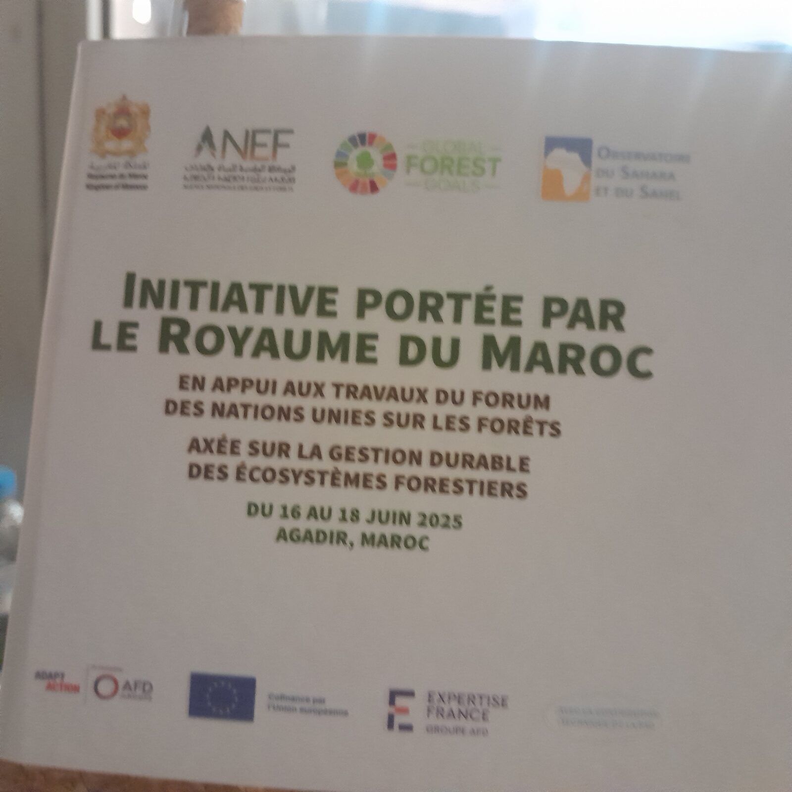 Forum des Nations Unies sur les Forêts, Agadir 2025